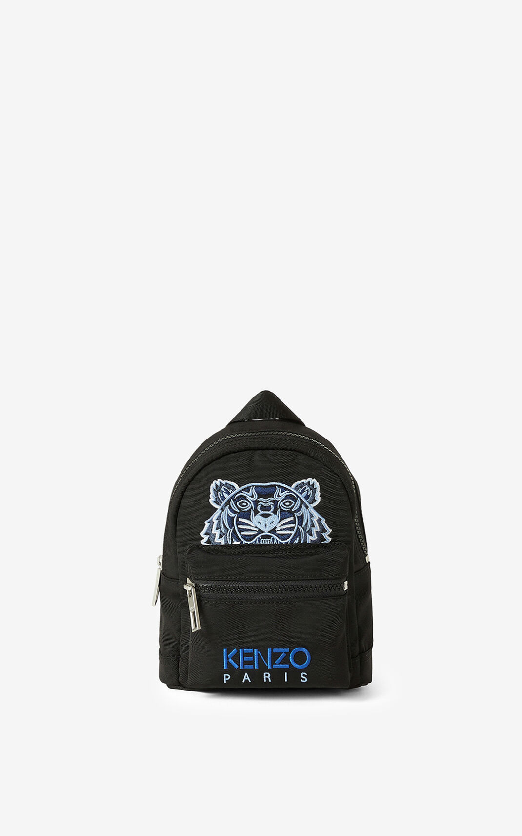 Mochila Kenzo Mini Lona Kampus Tiger Feminino - Pretas | 273FKAGSV